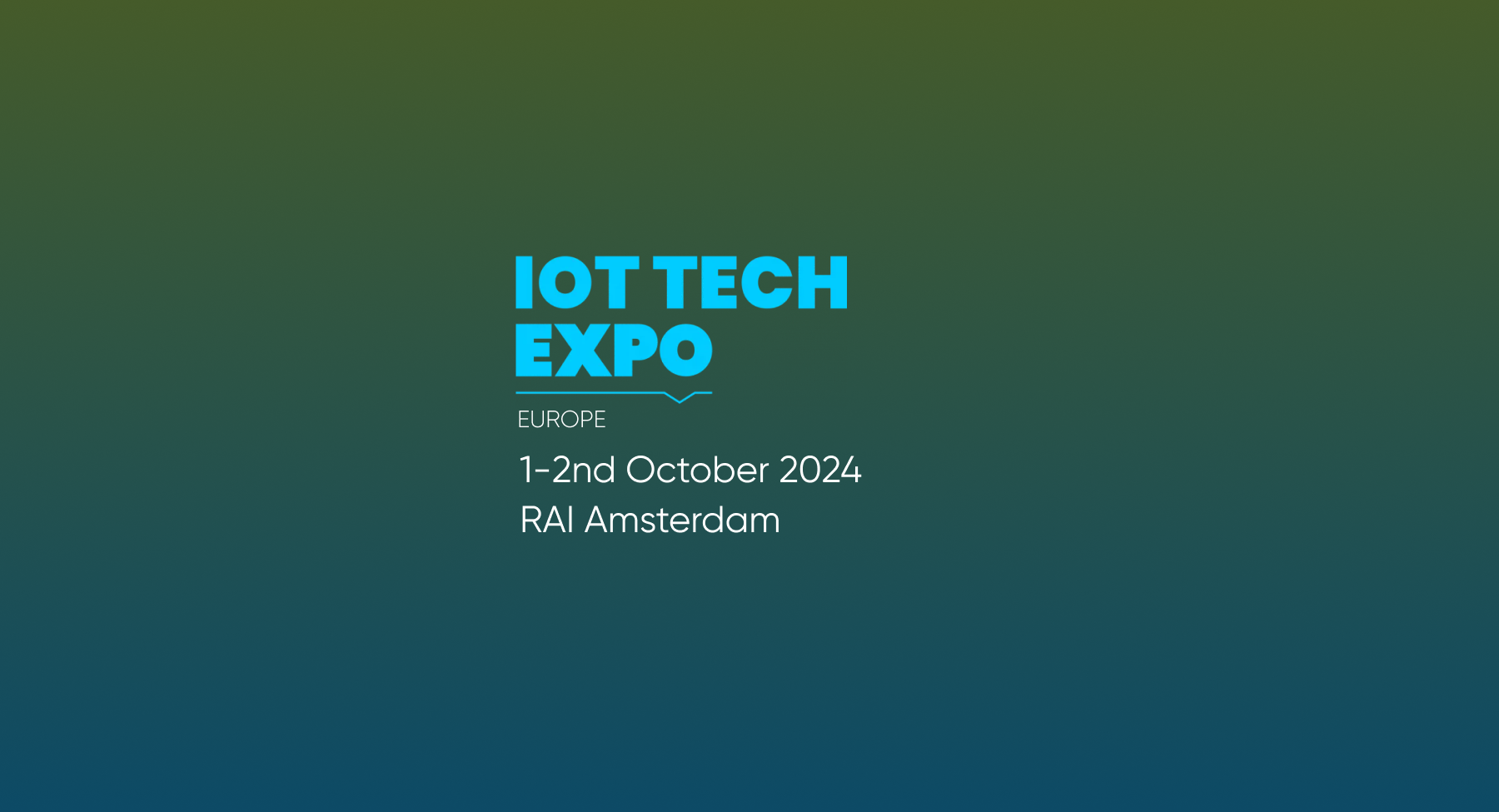 IoT Tech Expo Europe is returning to Amsterdam in 2024